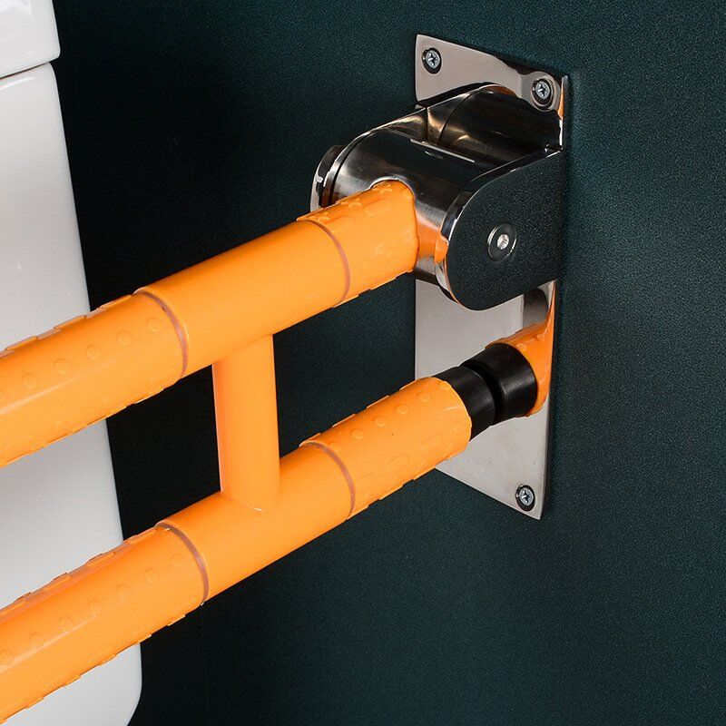 foldable toilet grab bar