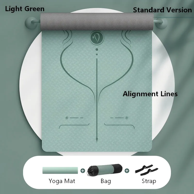 rehabilitation/exercise/yoga mat (tpe)